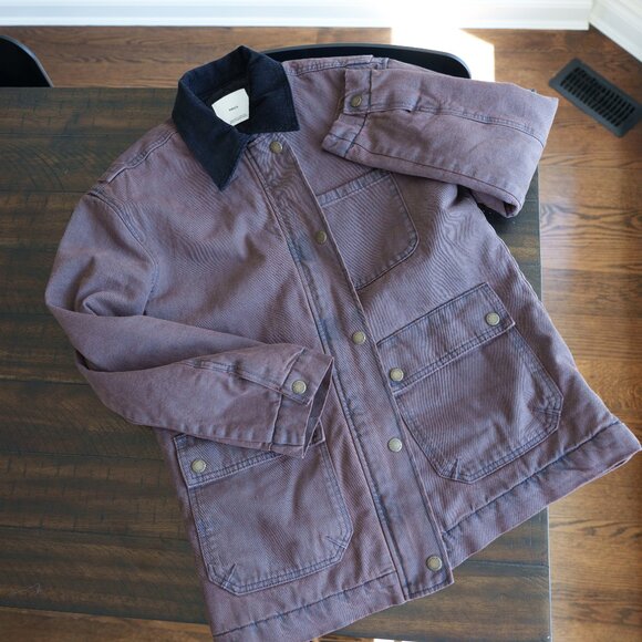 MANGO Denim parka with contrasting collar - Picture 6 of 12